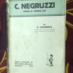 Eugen Lovinescu - C. Negruzzi. Viata si opera lui 1913 princeps