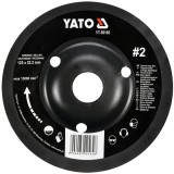 Yato YT-59165 - Disc raspel circular depresat 125x22.2 mm lemn