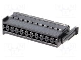 Conector cablu-cablu JPT mamă 22 PIN negru TE Connectivity