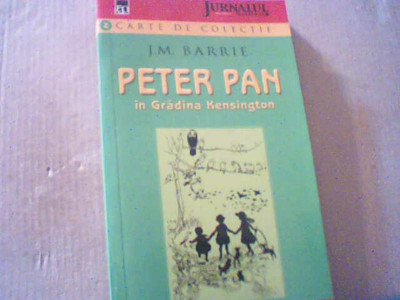 J.M. Barrie - PETER PAN IN GRADINA KENSINGTON { Rao pentru copii, 2007 } foto