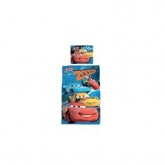 Set lenjerie de pat 2 piese pentru copii Disney Cars LDC-1, Multicolor foto