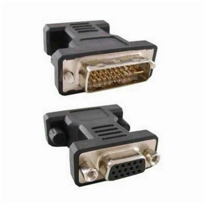 24 + 5 DVI Converter to VGA HDB 15 NANOCABLE APTAPC0177 female plug Male Plug foto