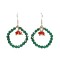 Cercei dama Coronite vesele, handmade, Argint 925, Artemis Gift