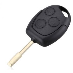 Carcasa cheie cu 3 butoane Topautochei&reg; pentru Ford Mondeo Fiesta Focus Ka Transit