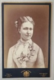 PHOTOGRAPHIE J. LOWY , WIEN , PRINTESA STEPHANIE A BELGIEI , FOTOGRAFIE CABINET , SFARSIT DE SECOL XIX