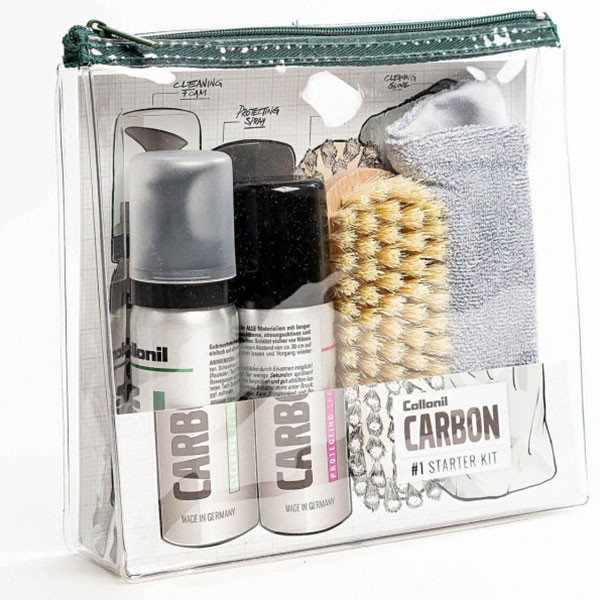 Set pentru curatarea si protectia pantofilor sport Collonil CARBON LAB #1 Starter Kit