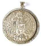 AUSTRIA THALER MARIA THERESIA 1780 SF TIP MEDALION ARGINT CU RAMA LIPITA PT SALBA SAU MEDALION SIMPLU VF++XF (CITITI DESCRIEREA), Europa