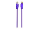 Gembird PP12, 1M V , Patch Cord UTP CAT5e, RJ45, RJ45, 1m, Purple