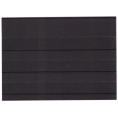 Carton expunere timbre 158x113mm, negru, 3 randuri, folie de protectie