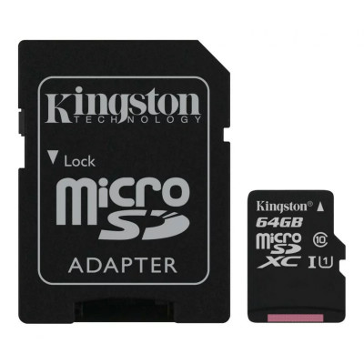 Card memorie MicroSD KINGSTON 64 GB microSDXC foto