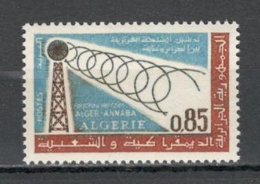 Algeria.1964 Inaugurarea liniei de telefon Alger-Annaba MA.354 foto