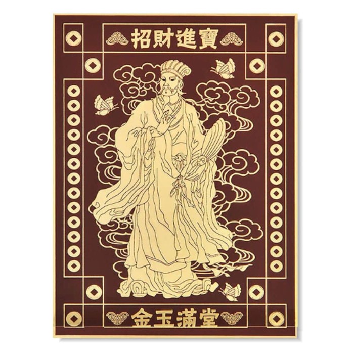 Tablou Feng Shui cu imparatul de jad Gui Ren (Qui Ren)