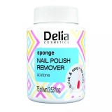 Dizolvant cu acetona si burete, 75ml, Delia Cosmetics