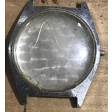 CSM3 Donator Carcasa Ceas Vintage Geam Crapat Incomplet Defect Pentru Piese Schimb Proiect Craft Restaurare Ceasornicar Vechi