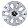 Set 4 Capace Roti Autohelix MSA&reg; potrivite jantelor de 16 inch, Compatibil Cu Citroen, model Top Gray