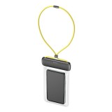 Husa telefon, Baseus, Universala, Impermeabila, Negru/Transparent
