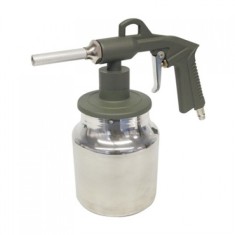 Pistol de sablat Carpoint cu recipient din aluminiu de 1 kg AutoDrive ProParts foto