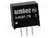 Convertor de tensiune, DC-DC, intrare 6,5...18V DC, iesire 5V DC, putere 5W, AIMTEC - AMSR1-7805Z