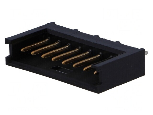 Conector Tată Cablu-Placă AMPMODU 2,54mm 8-PIN Aurit