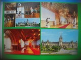 HOPCT LOT 2958 PALATUL CULTURII -IASI-4 CARTI POSTALE-NECIRCULATE, Necirculata, Printata