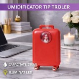 SMARTECH Umidificator de aer cu ultrasunete, 210ML, cu iluminat LED, pentru casa si birou STH-47