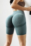B639-1844 Pantaloni sport midi cu talie inalta si efect de Push-Up