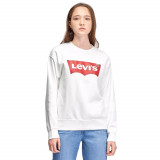 Cumpara ieftin Hanorace Levi&#039;s Graphic Standard Crew Hoodie 186860011 alb, L, M, XS