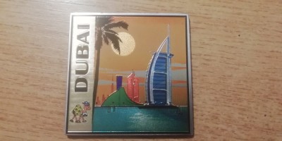 D4 - Magnet frigider - tematica turism - Dubai 2 foto