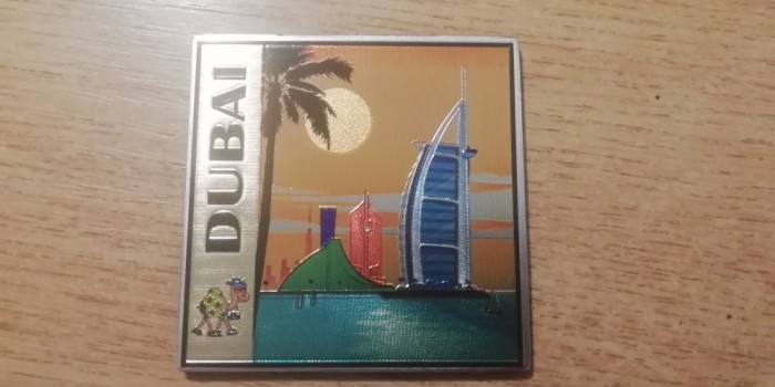 D4 - Magnet frigider - tematica turism - Dubai 2