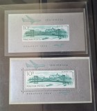 Ungaria MNH 1964 - Podul Elisabeta Poduri Avioane Nave - Michel 45A + 45B