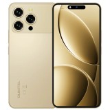 Cumpara ieftin Telefon mobil Oukitel P1 Pro, Auriu, 4G, 6.7 AMOLED, 16GB RAM (4GB + 12GB Extensibili), 512GB ROM, 50MP, Android 15, Helio G100, NFC, Senzor Amprenta,