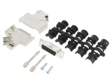 Conector D-Sub HD 26 Pin Mamă 45&deg; Lipire Gold