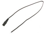 Cablu Alimentare DC 5,5/2,1mm Negru 0,5m