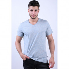 Tricou Jack&amp;amp;Jones Jormorgan Light Grey Melange foto