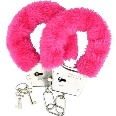 Catuse cu blanita - Loving Joy Catuse cu Blanita Roz Distractive in Cuplu Complet Ajustabile pe Incheietura foto