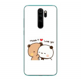Husa compatibila cu Xiaomi Redmi Note 8 Pro Silicon Gel Tpu Model Bubu Dudu Muaah Love You
