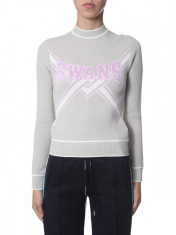 Bluza dama OFF-WHITE CROPPED SWEATER OWHE013 E19B700734125 Gri foto