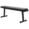 Banca Greutati Pliabila vidaXL Negru, 109cm, Otel, Sarcina Max 200kg, Fitness Acasa
