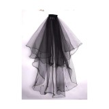 Cumpara ieftin Voal de mireasă Negru