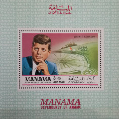 BC139, Manama, colita J.F.Kennedy