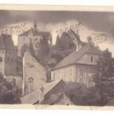 4146 - SIGHISOARA, Mures, Romania - old postcard, real Photo - used - 1926