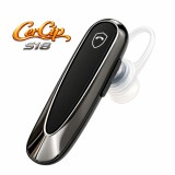 Casca Bluetooth CerCip S18, Bluetooth 5.4, Apeluri Clare, Baterie 200 mAh, &Icirc;ncărcare USB Type-C, Buton Mute, Compatibilă cu Android și iOS, Ușoară și