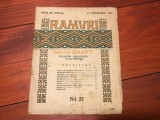 Revista Ramuri Drum Drept anul XVII nr 22 / 15 noiembrie 1923 !