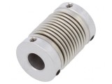 Cuplaj 8mm Aluminiu/Oțel Inoxidabil