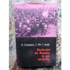 ELECTORATUL DIN ROMANIA IN ANII INTERBELICI-S. CUTISTEANU, GH. IONITA