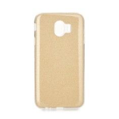 Husa Pentru SAMSUNG Galaxy J4 2018 - Luxury Shining TSS, Auriu