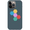 Husa compatibila cu Apple iPhone 14 Plus model RGB, Silicon, TPU, Viceversa, Transparent, Carcasa