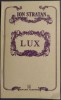 Ion Stratan - LUX (POEME), editia princeps 1992. Poezie Romaneasca