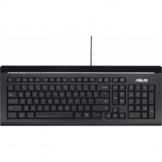 Tastatura PC noua Asus Slim Multimedia KB34211 USB Neagra