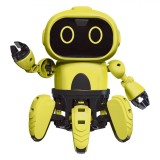 Robot mini de construit pentru copii cu sunet, miscare, ecran Led, comutator On, Off, Dimensiuni ambalaj 34x8x24 cm, ConceptSeller, Advanced Thermal Solutions